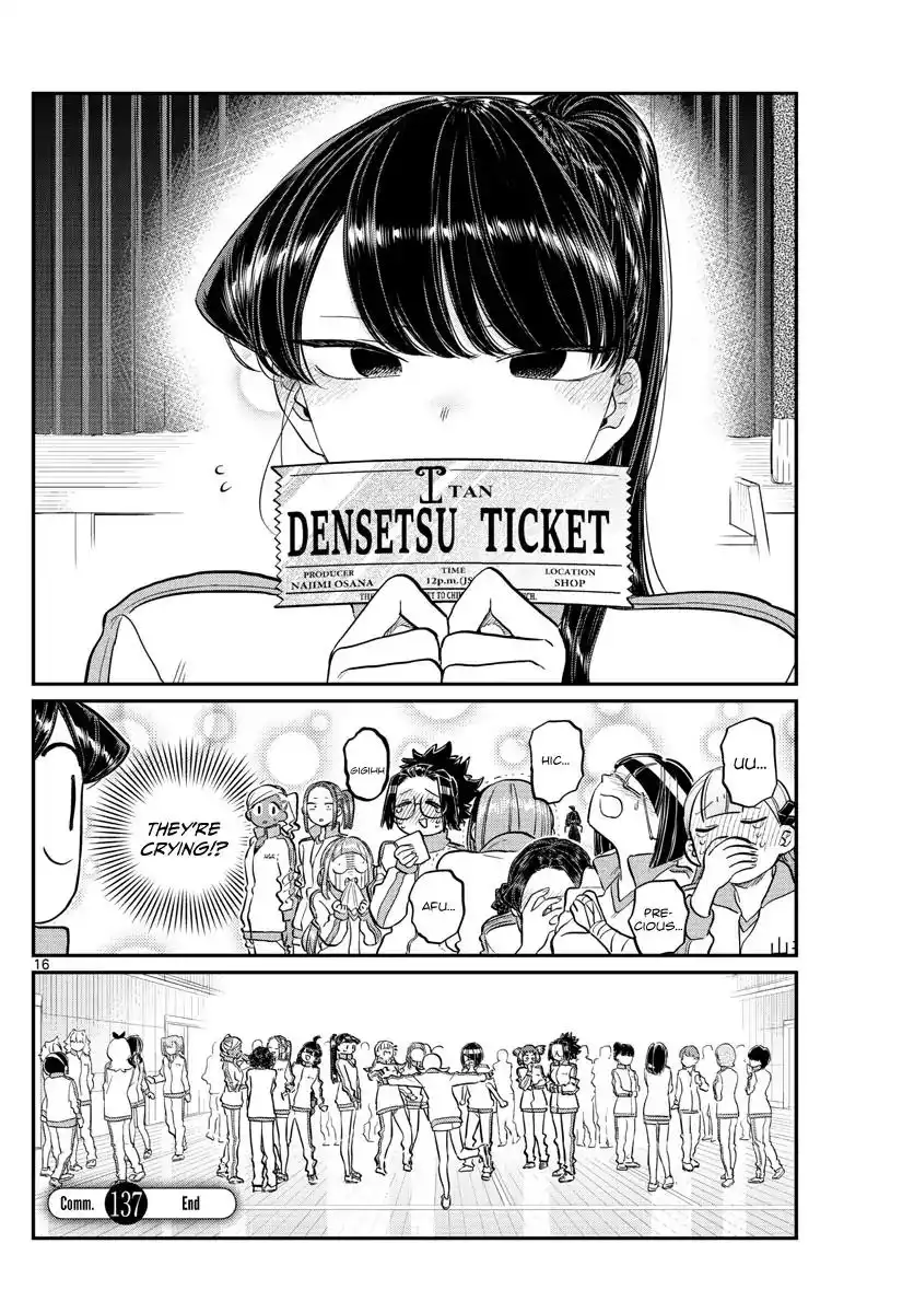 Komi-san wa Komyushou Desu Chapter 137 16